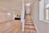 sage living + stairs