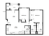 2 Bedroom (2C) Upper Level
