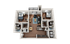 The Forum at Sam Houston 2x2 Floor Plan