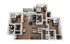The Forum at Sam Houston 3x3 Floor Plan