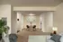 Inviting apartment interior with a stylish living room, cozy dining area, and modern decor.