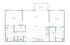 Modern 2-bedroom apartment floor plan with open living and dining area, expansive kitchen, two walk-in closets, and a patio balcony for seamless indoor-outdoor living.