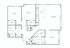 Elegant 2D floor plan showcasing 3 spacious bedrooms, open living/dining area, and modern kitchen, complete with walk-in closets and two full bathrooms.