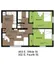 403 White 2 Bed Standard Floorplan