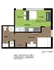 408 Stoughton 1 Bed Floorplan A