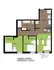 601 Sixth 2 Bed Floorplan C