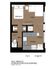 105 Green Studio B Floorplan