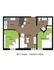 700 Gregory 1 Bed with Study Floorplan