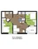701 Gregory 2 Bed Standard Floorplan