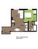 902 Lincoln 1 Bed Floorplan C