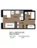 902 Lincoln Studio Standard Floorplan
