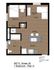 507 Green 1 Bedroom Floorplan H