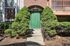 Whitcomb Terrace - Green Door Entrance