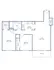 Elegant 2-bedroom floor plan featuring a spacious living area, kitchen, and inviting balcony, perfect for modern living.