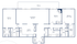Sophisticated floor plan featuring 3 spacious bedrooms, 2.5 bathrooms, open living/dining area, and a modern kitchen with 1,788 sq ft at Park West.