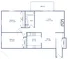Inviting floor plan labeled 'Plan 13' featuring 2 bedrooms, spacious living area, kitchen, and dining space, complemented by a balcony, within 920 sq ft at Park West Apartment Homes.