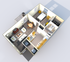 1 bedroom