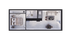 Chic 3D floor plan showcasing a modern 1-bedroom apartment with an elegant living area, cozy bedroom, and well-designed bathroom.
