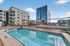 Chic rooftop spa with stunning cityscape views, perfect for urban luxury living.