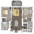 The Legendary, 2/2, 1092 SF with balcony/patio