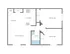 2 Bedroom 1 Bath 672 sqft