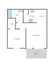 1 Bedroom 1 Bath 532 sqft