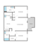 2 Bedroom 2 Bath 771 sqft
