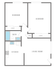 2 Bedroom 1 Bath