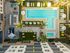 aerial view of pool area at arte west apartments