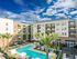 aerial view of pool area at arte west apartments