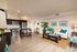 Living room staged