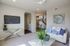 living room fully staged