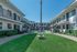 well-maintained community courtyard
