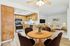 virtually staged living room and kitchen