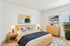virtually staged bedroom