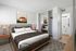 Virtually staged bedroom at the Fletcher