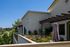 Patio at breeze hill with flowers