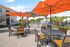 outdoor lounge area