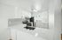 white kitchen with appliances