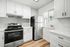 white kitchen with appliances