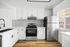 white kitchen with appliances