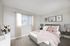 bedroom with carpet
