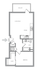 One-Bedroom, One-Bathroom 2D Floor Plans