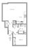 One-Bedroom, One-Bathroom 2D Floor Plan