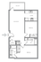 Two Bedroom, Two Bathroom 2D Floor Plan