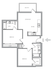 Two-Bedroom Two-Bathroom 2D Floor Plan
