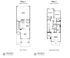 Three-Bedroom, Two and a Half Bathroom 2D Floor Plan