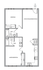 2D Floor Plan Rendering - Two-Bedroom, Two-Bathroom | Option 10