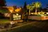 lit Silver Creek Apartments monument sign