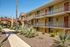 walkway in between two apartment buildings at Solaris at The Biltmore